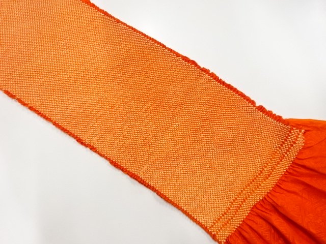 JAPANESE KIMONO / SHIBORI OBIAGE FOR FURISODE